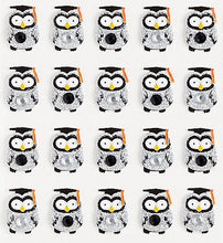 Jolee's Boutique Graduation Owl Repeats Dimensional Stickers