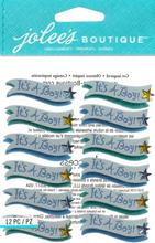 Jolee's Boutique It's A Boy Dimensional Stickers