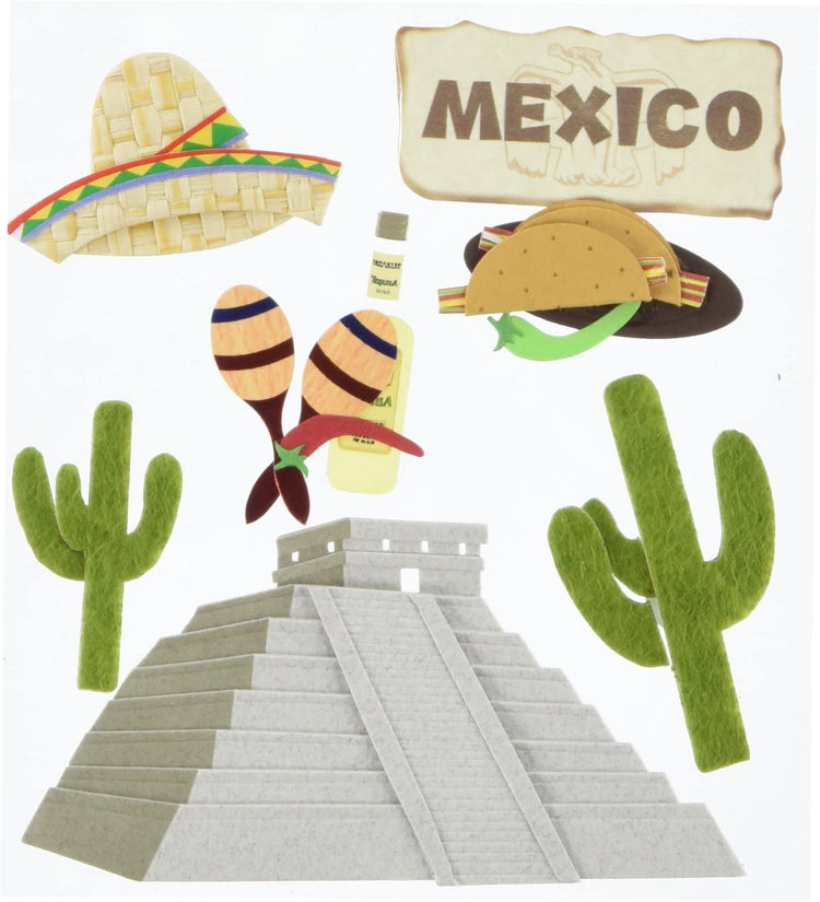 Jolee's Boutique Mexico#3 Dimensional Sticker