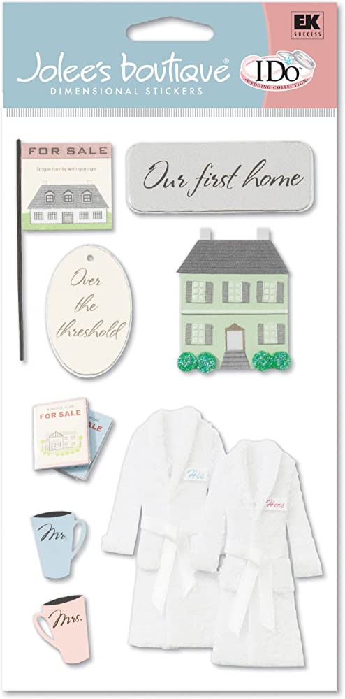 Jolee's Boutique Our New Home Dimensional Stickers