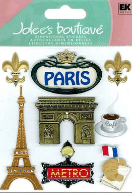 Jolee's Boutique Paris #2 Dimensional Sticker