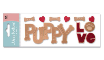 Jolee's Boutique Puppy Love Dimensional Title Sticker