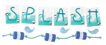 Jolee's Boutique Splash Title Wave Dimensional Stickers