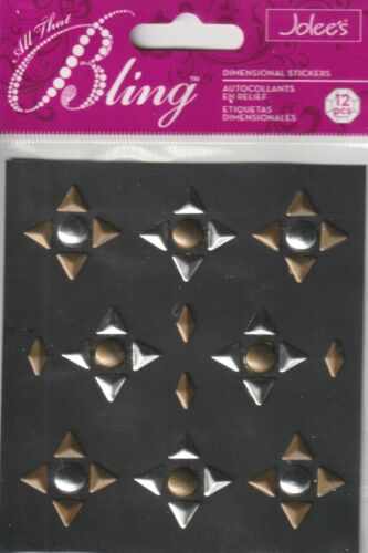 Jolee's Boutique Triangle And Mix Studs Bling Stickers