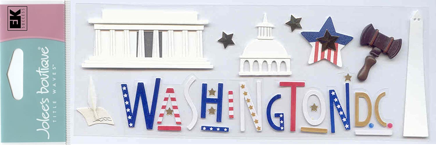 Jolee's Boutique Washington D.C Dimensional Stickers #3