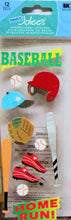 Jolee's Boutique Baseball Dimensional Sticker