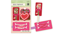 K & Company Cupid Sliders Dimensional Stickers
