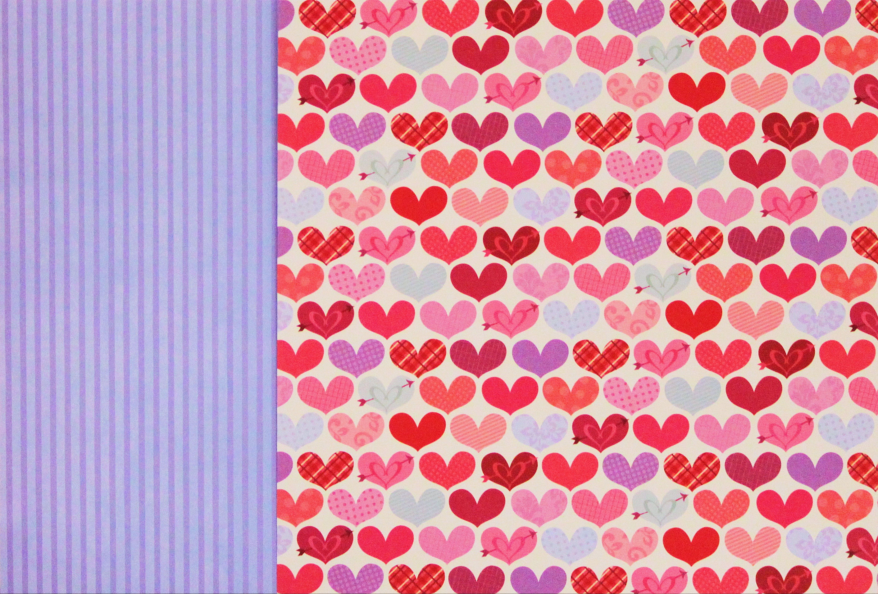 K & Company 12 x 12 Valentine Double-Sided Light Cardstock Paper#3