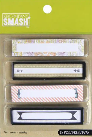 K & Company Smash Binder Clips