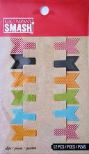K & Company Smash Tiny Flag Clips