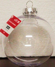 Art Minds Medium Round Ball Christmas DIY Plastic Iridescent Ornament