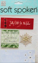 Me & My Big Ideas Christmas Memories Woven Threads Labels