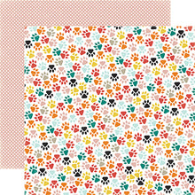 Echo Park 12 x 12 Meow Kitty Paws Double-Sided Scrapbook Paper