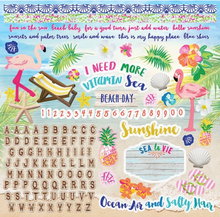 Paper House Paradise Found 12" x 12" Cardstock Element Stickers