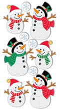 Sandy Lion Essentials Snowman Dimensional Stickers