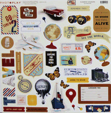 Photoplay 12 x 12 Here & There Element Sticker Sheet