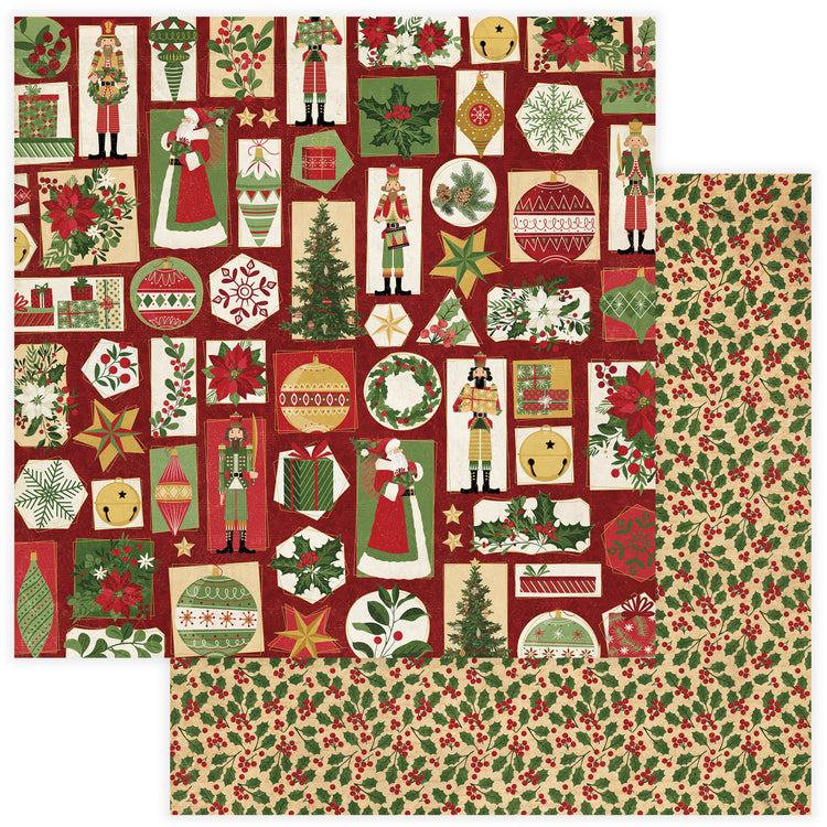 Photoplay 12 x 12 Tis The Season Double-Sided Cardstock Paper