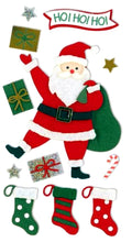 Sandy Lion Essentials Santa Dimensional Stickers