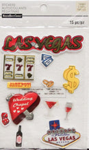 Recollections Las Vegas 15PC Dimensional Stickers