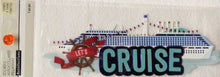 Recollections Let's Cruise Dimensional Sticker