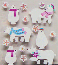 Recollections Polar Bears Dimensional Stickers
