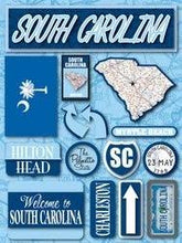 Reminisce South Carolina Jet Setters Dimensional Stickers