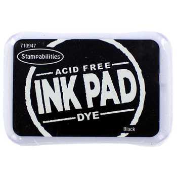 Stampabilities Christmas Black Dye Ink Pad