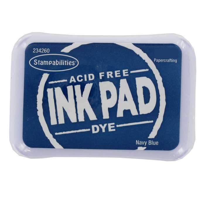 Stampabilities Navy Blue Dye Ink Pad