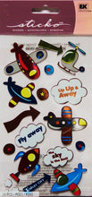 Sticko Fly Boy Dimensional Stickers