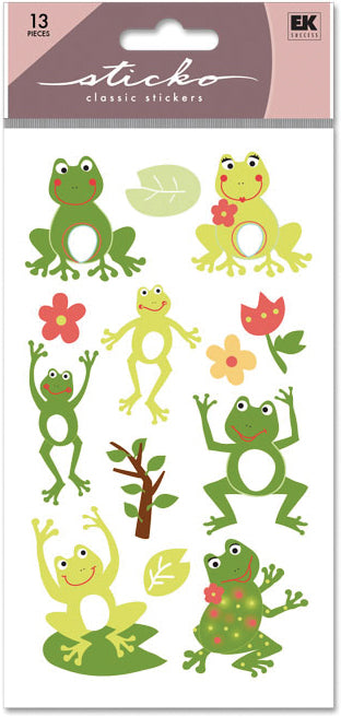 Sticko Frog World Stickers