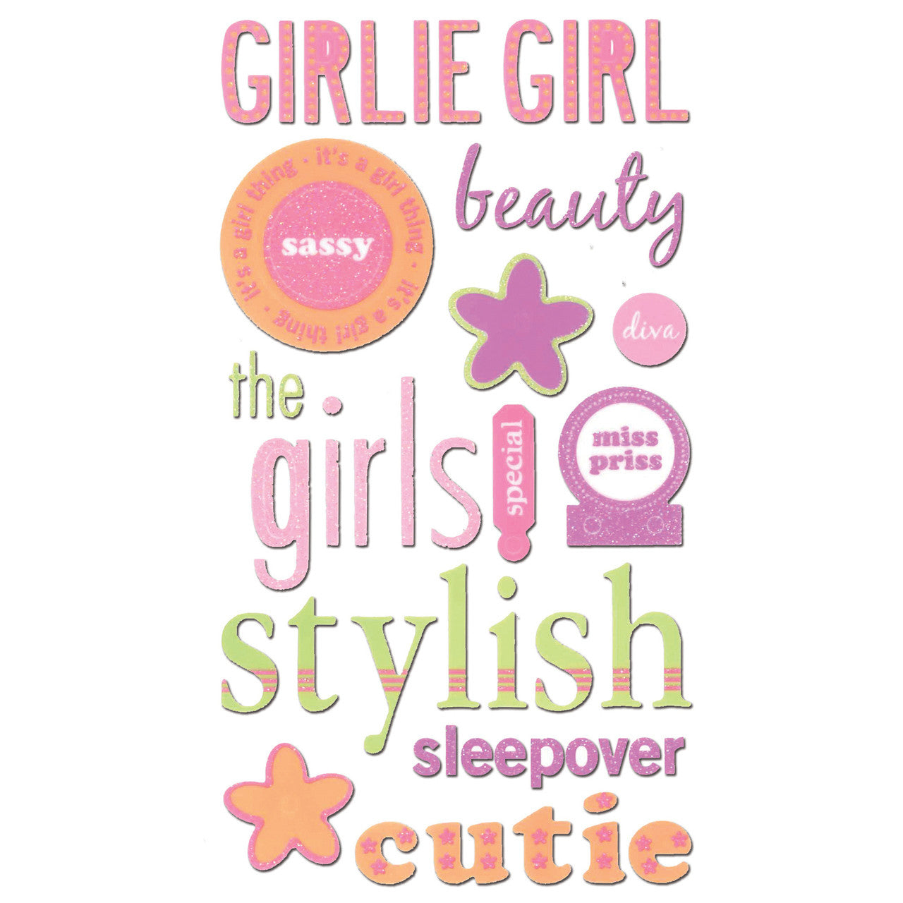 Sticko Girl Stickers