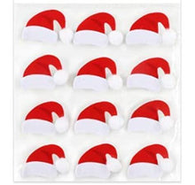 Recollections Dimensional Stickers Santa Hats