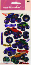 Sticko Big Trucks Sticker Sheet