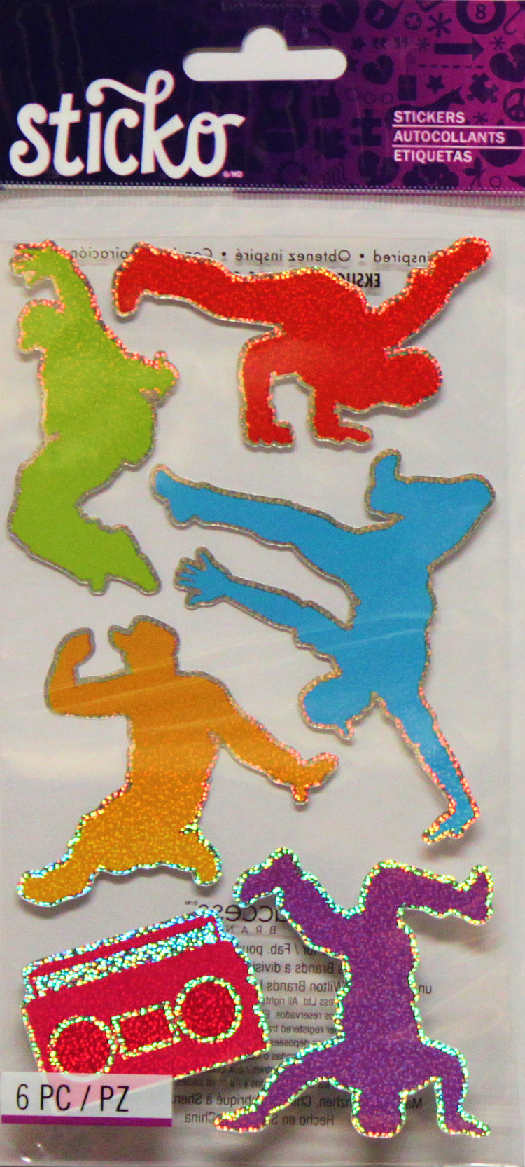 Sticko Break Dancing Stickers