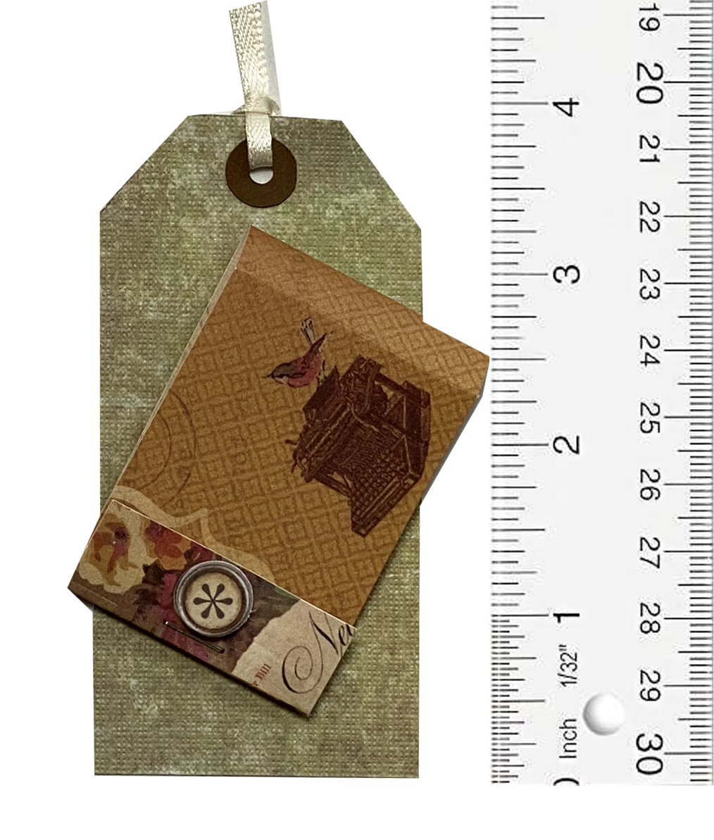 T & H Creations Handmade Dimensional Vintage Tag