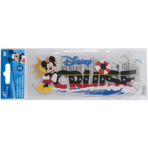 Disney Cruise Dimensional Stickers